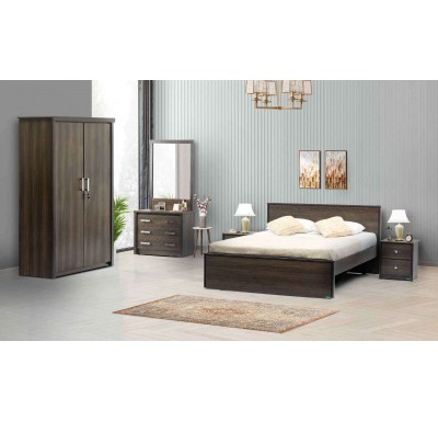 Ornate Bed Room Set (2D Wardrobe)